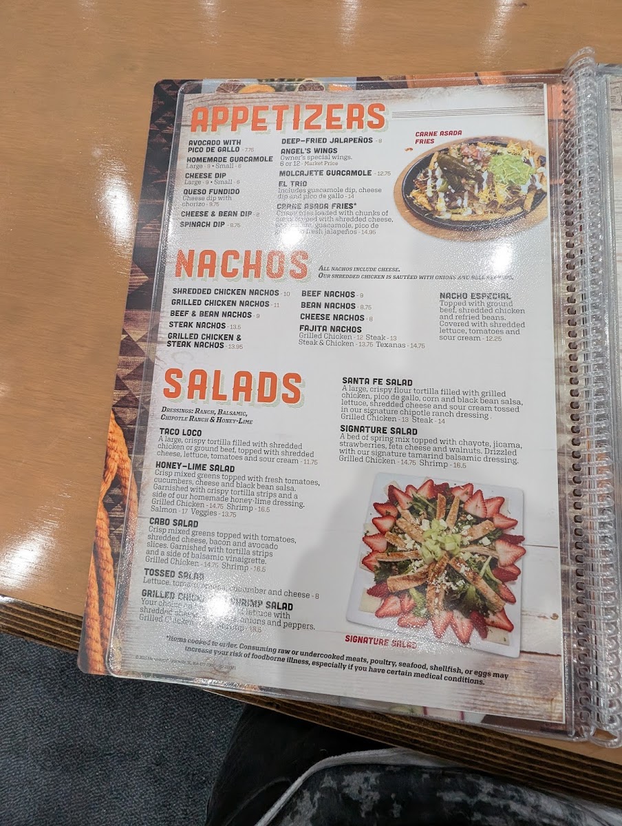 Charros Mexican Restaurant Menu 10