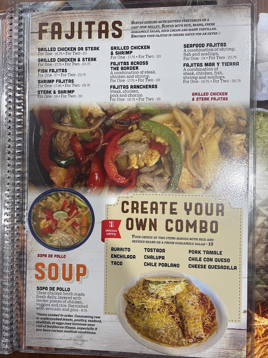 Charros Mexican Restaurant Menu 5