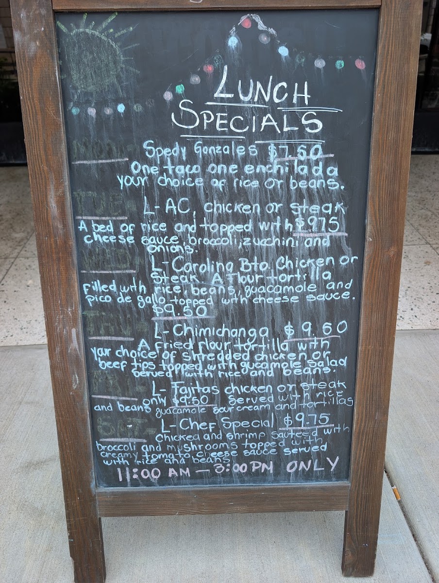 Charros Mexican Restaurant Menu 8