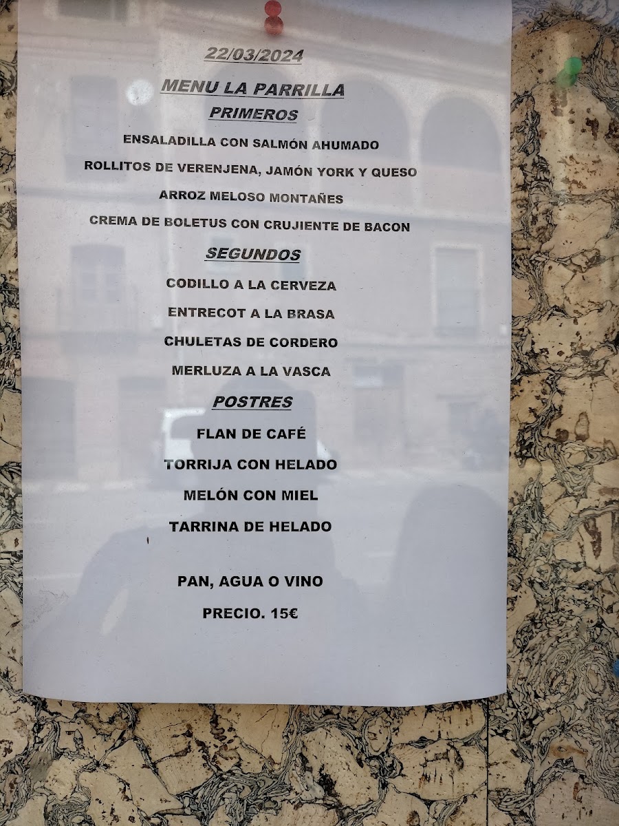 La Parrilla de la Mama Menu 3