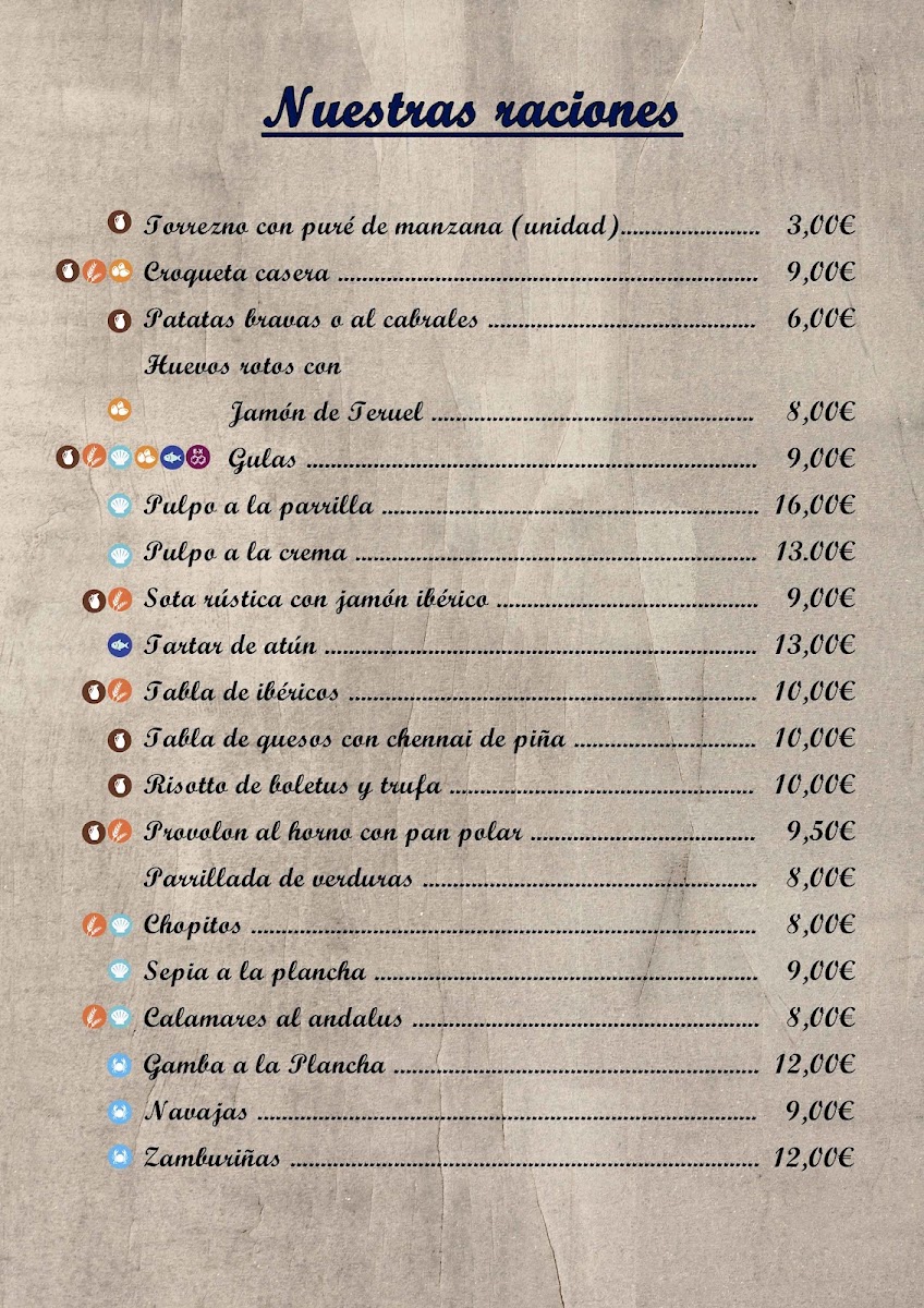 La Parrilla de la Mama Menu 4