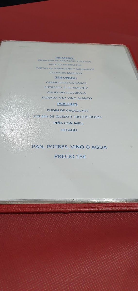 La Parrilla de la Mama Menu 9