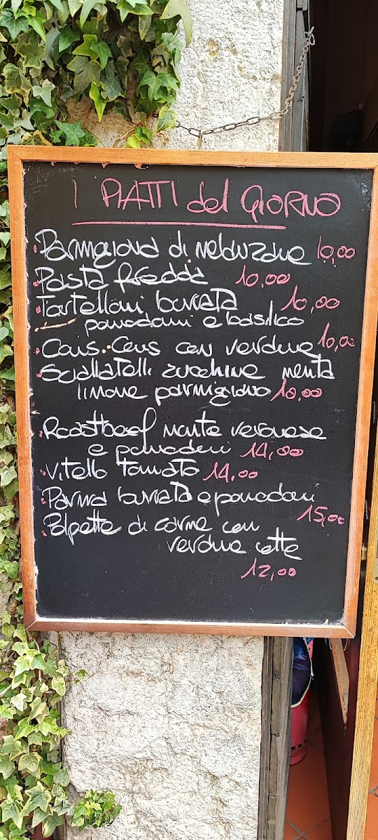 Osteria La Ciacola Cafè Verona Menu 4