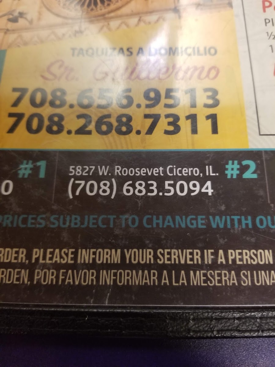Taqueria Los Altos De Jal Menu 6